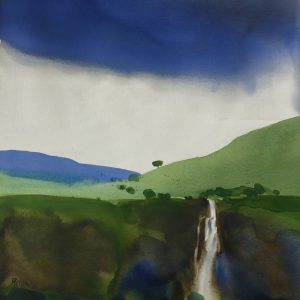 Poignant cloy, water falls